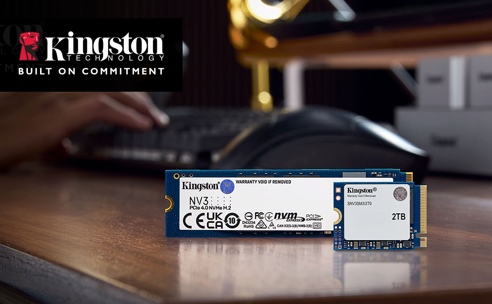SSD Kingston NV3 1TB M.2 2280 PCIe 4.0 - Швидкий внутрішній накопичувач