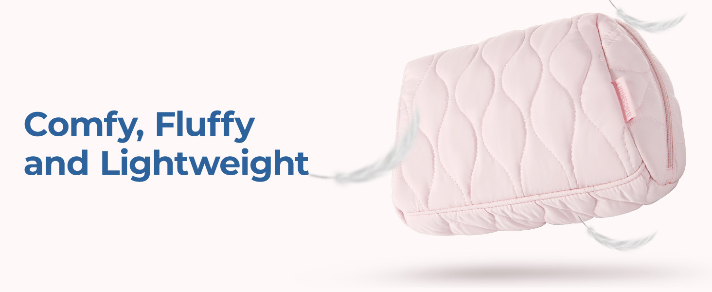 Сумка для косметики BAGSMART: органайзер для макіяжу, туалетні аксесуари, подорожі, бежевий