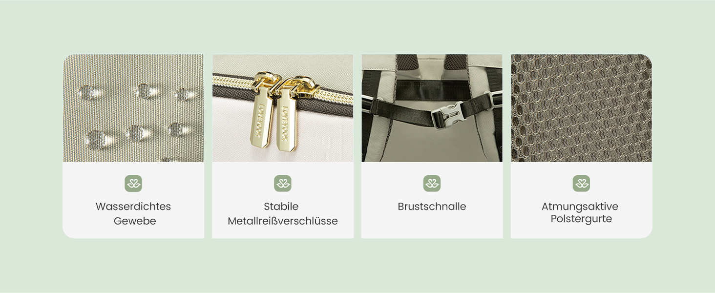 LOVEVOOK Рюкзак ручної поклажі, 40L, для ноутбука 17