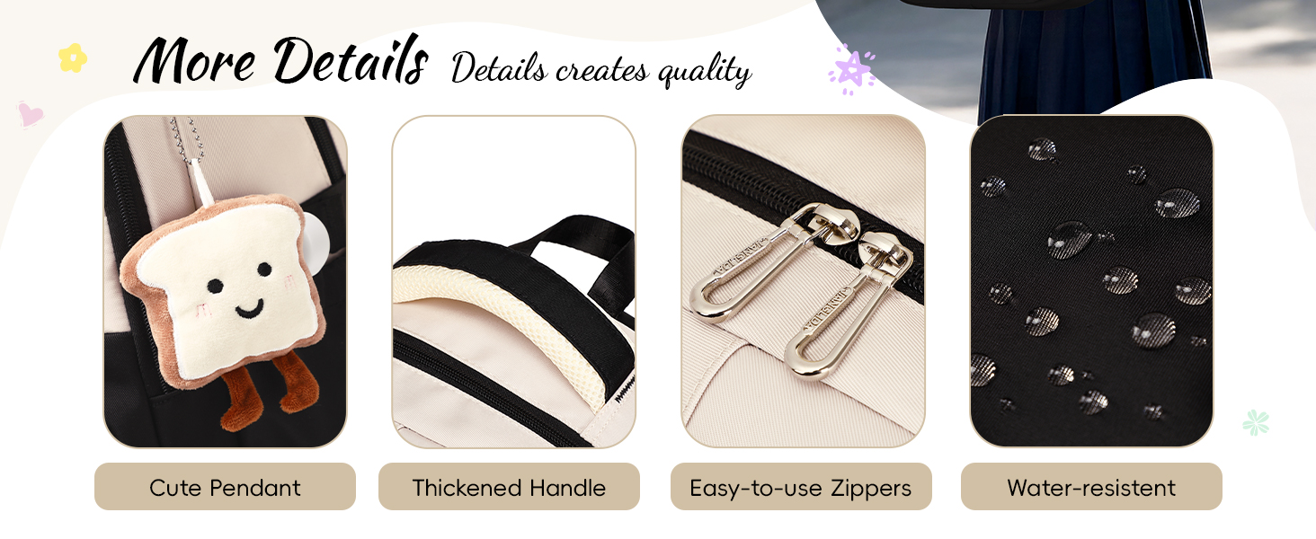 Шкільний рюкзак IvyH для дівчаток, водонепроникний, для 5-9 класів, з великою місткістю, зелений