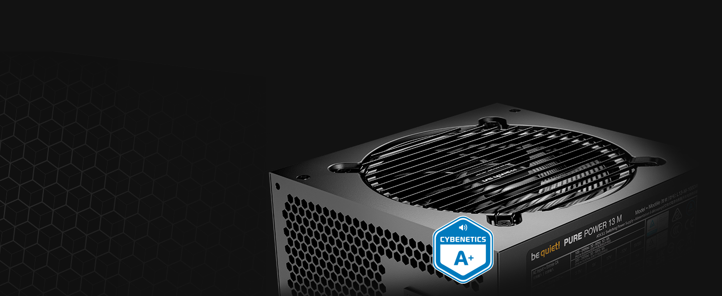 Блок живлення be quiet! Pure Power 13 M 750W, ATX 3.1, 80+ Gold, повністю модульний