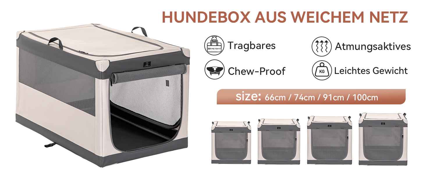 Складана переносна собача будка для великих собак, сіра, XL. Зручна переносна будка-транспортер з алюмінієвим каркасом для дому та подорожей