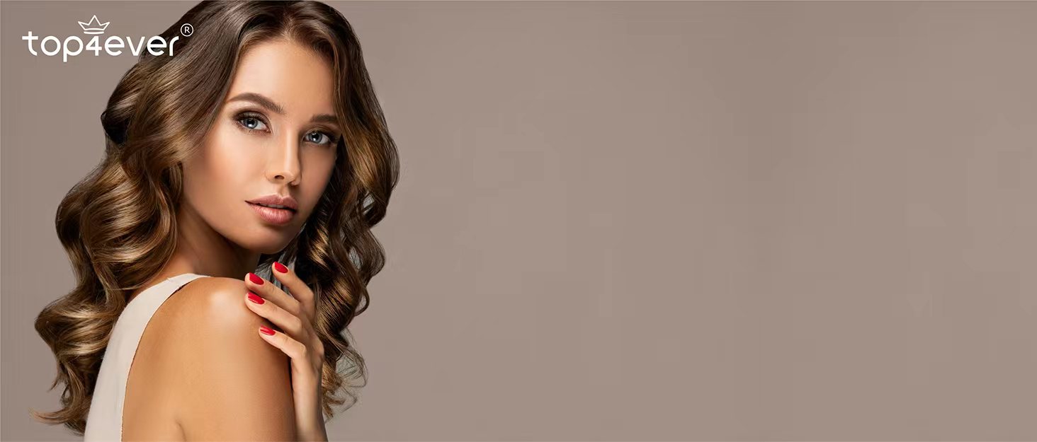 Welleneisen 3 Fässer TOP4EVER: стиліст для волосся з 3 насадками, регулюванням температури, швидким нагрівом, для довгих та коротких волосся, діаметр 22 мм