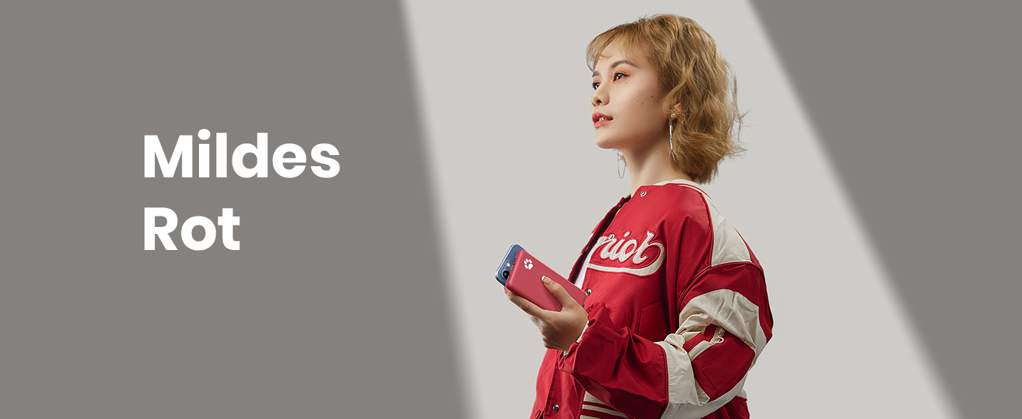 Power Bank INIU 10000mAh, ультратонкий, USB C, 3A, ліхтарик, сумісний з iPhone, Samsung, Huawei, чорний