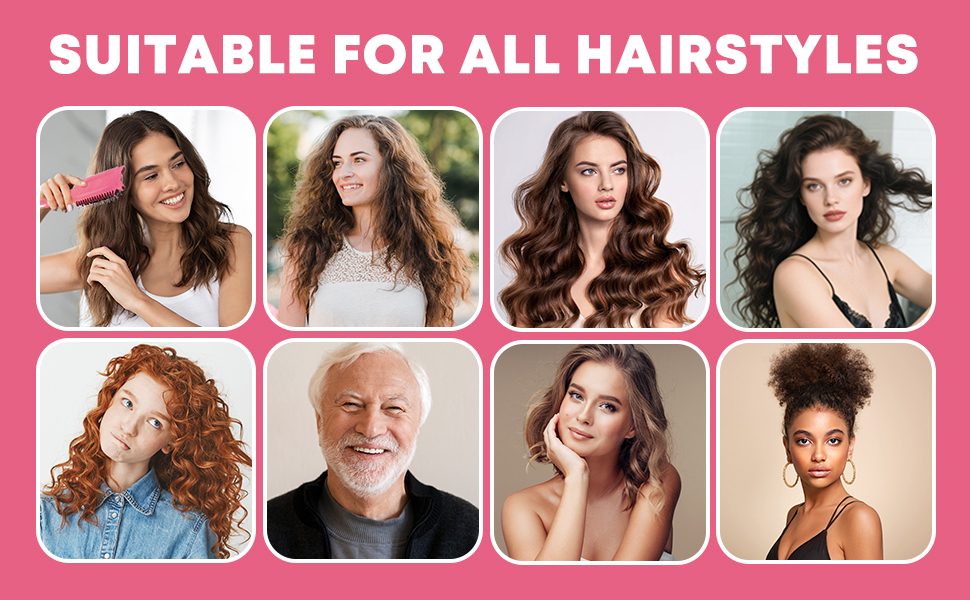 Щітка для кучерявого волосся Rosenrot