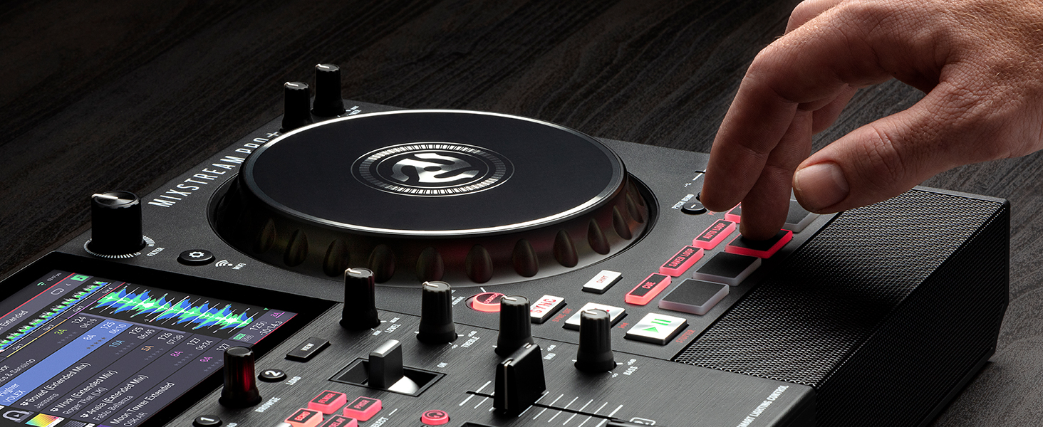 DJ-контролер Numark Mixstream Pro+ з розділенням STEM, 2 деки, Wi-Fi, 7