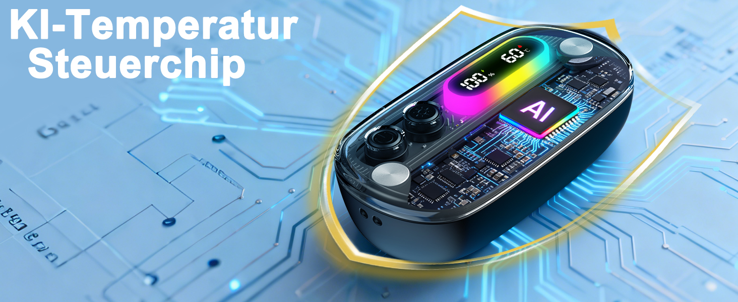 Електричні грілки для рук 2 шт. з RGB-підсвічуванням, 4 режими нагріву та цифровим дисплеєм, портативні міні-грілки для рук - подарунок для чоловіків та жінок