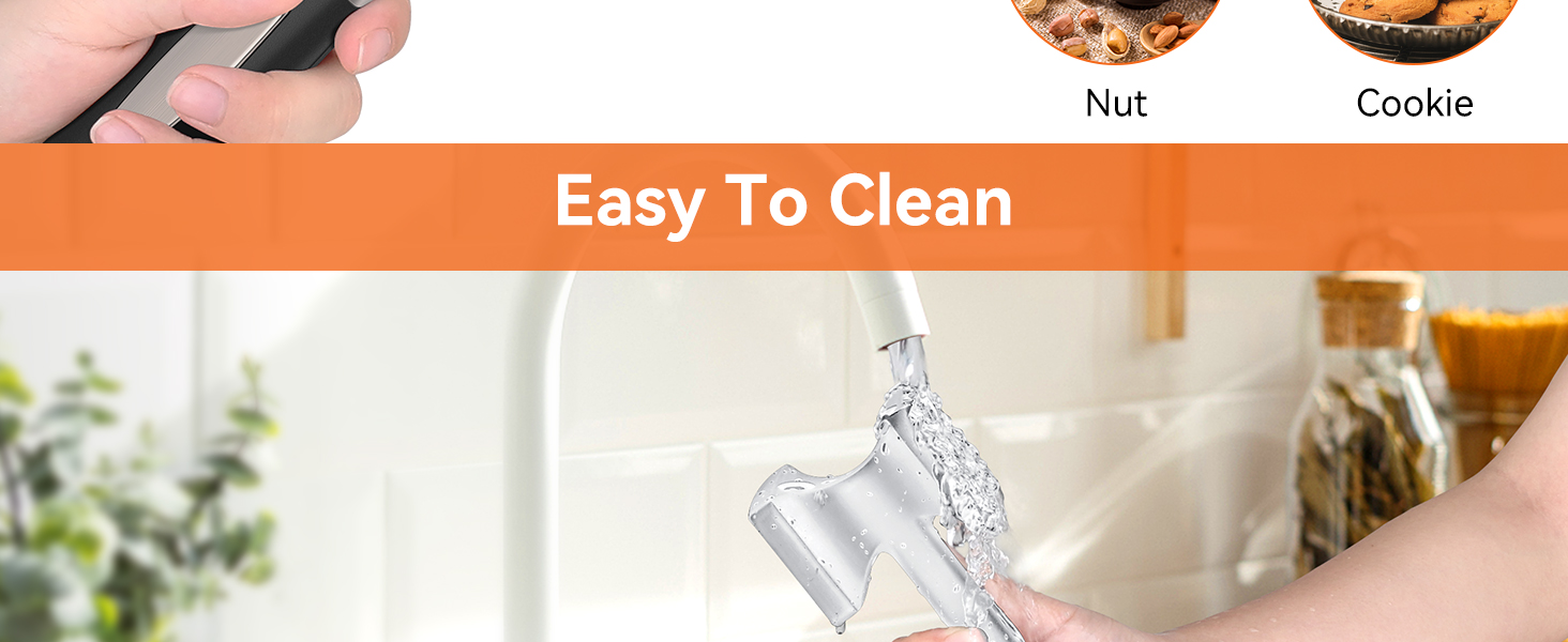 Кльопар для м'яса HOOMIL, двосторонній антипригарний, для шніцелів та стейків - сріблястий квадратний