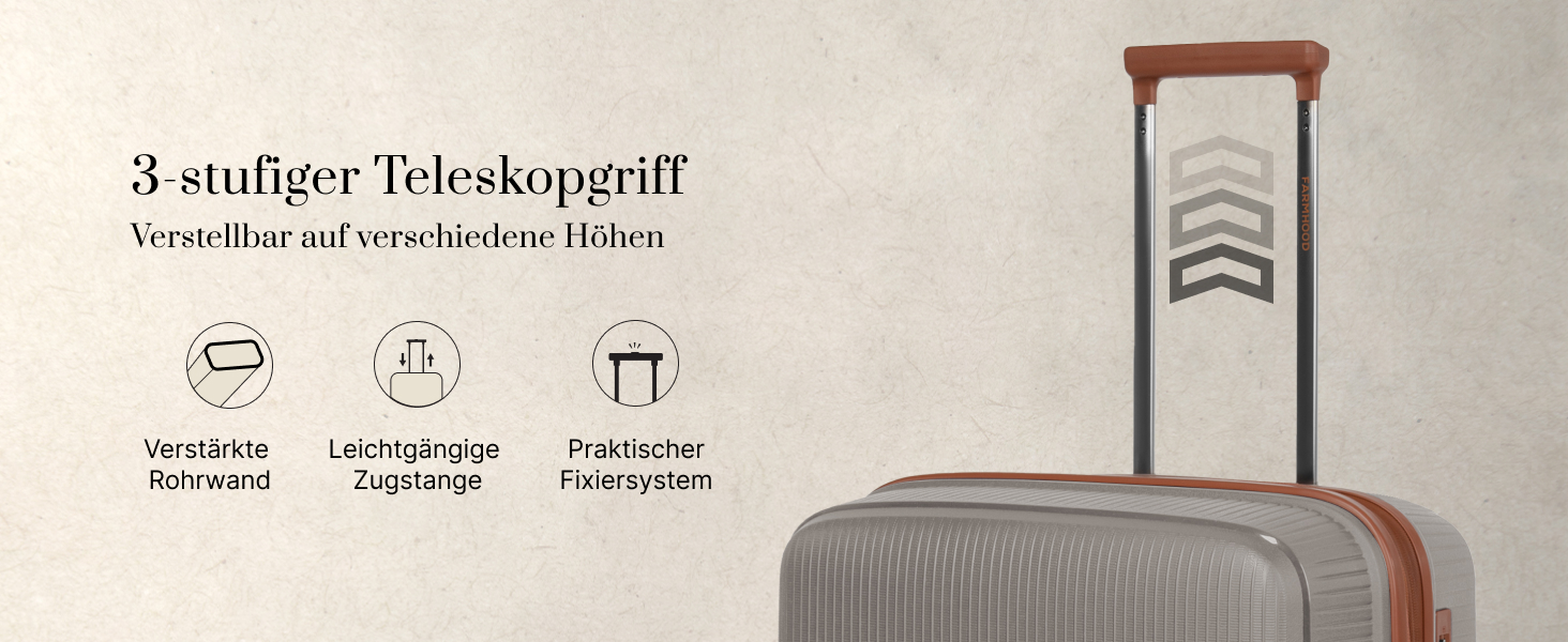 Набір валіз Cappuccino Eco Edition 3-в-1: розширювані, з TSA-замком та подвійними колесами