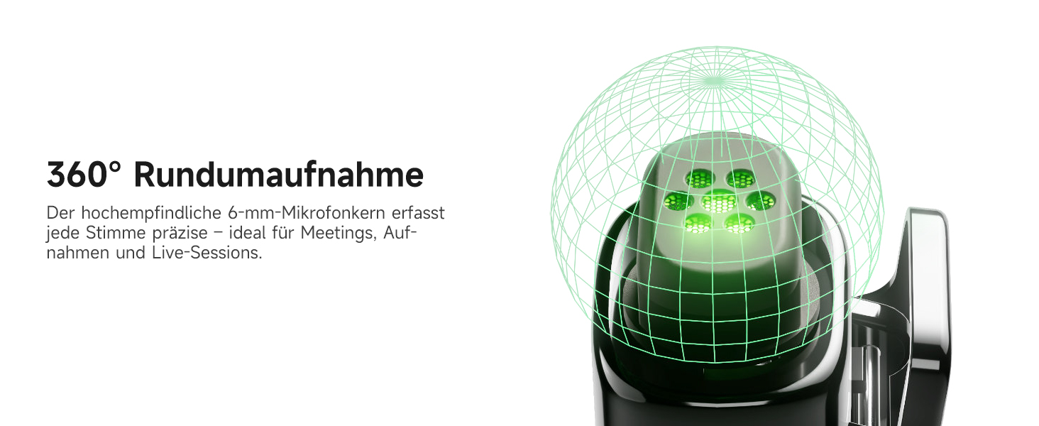 Мікрофон MAONO Wave T1 Mini USB-C: бездротовий, для iPhone/Android, з шумозаглушенням, для YouTube, Vlog, запису звуку