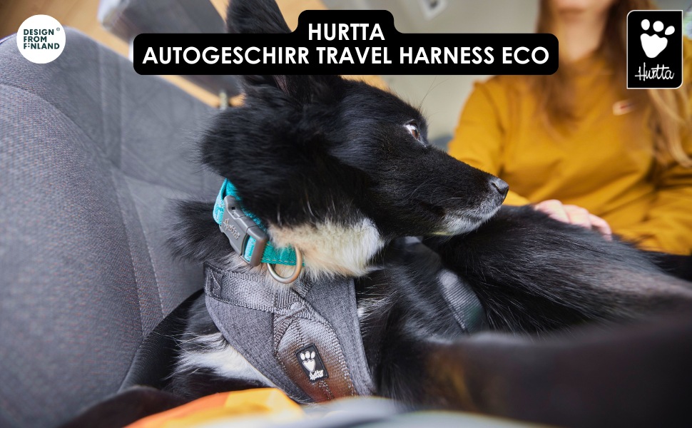 Шлейка для собак Hurtta Reise ECO (5-10 кг, BlackBerry)