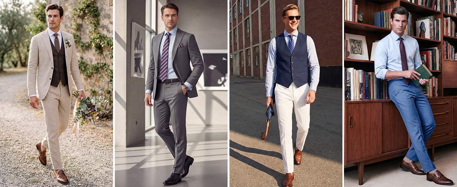 HISDERN Шовкова краватка для чоловіків 160 см, набір з кишеньковим хустинкою, для весілля та бізнесу, елегантний краватка (A1 Помаранчевий)