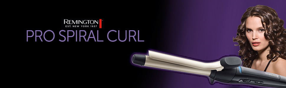 Локкенстаб Remington Pro Spiral Curl 19 мм - цифровий дисплей, антистатичне покриття, для створення локонів