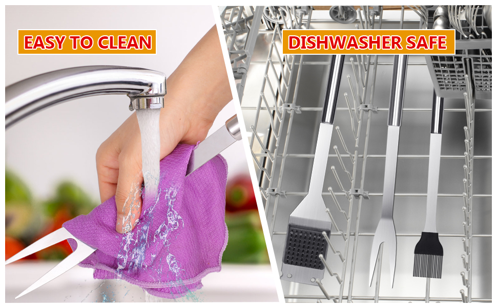 Набір грилю з нержавіючої сталі (21 предмет) – ідеальний подарунок для чоловіків, BBQ, Outdoor, Camping