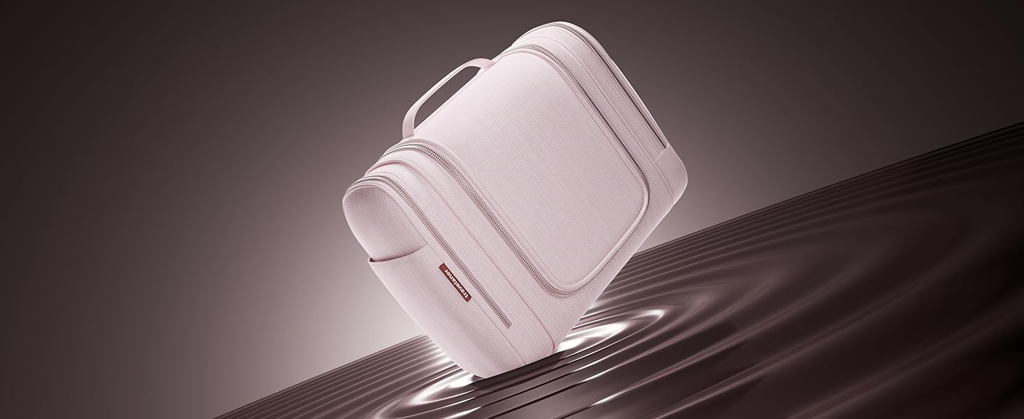 Чохол-органайзер для подорожей Traveaner, 7 відділень, 3-в-1, водонепроникний, рожевий, XXL