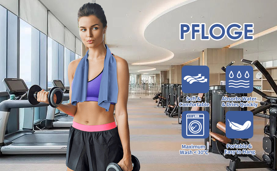 Набір рушників з мікрофібри (3 шт.): 180x80 см + 2 шт. 80x40 см, для фітнесу, сауни, пляжу, подорожей, темно-зелений (темно-сірий)