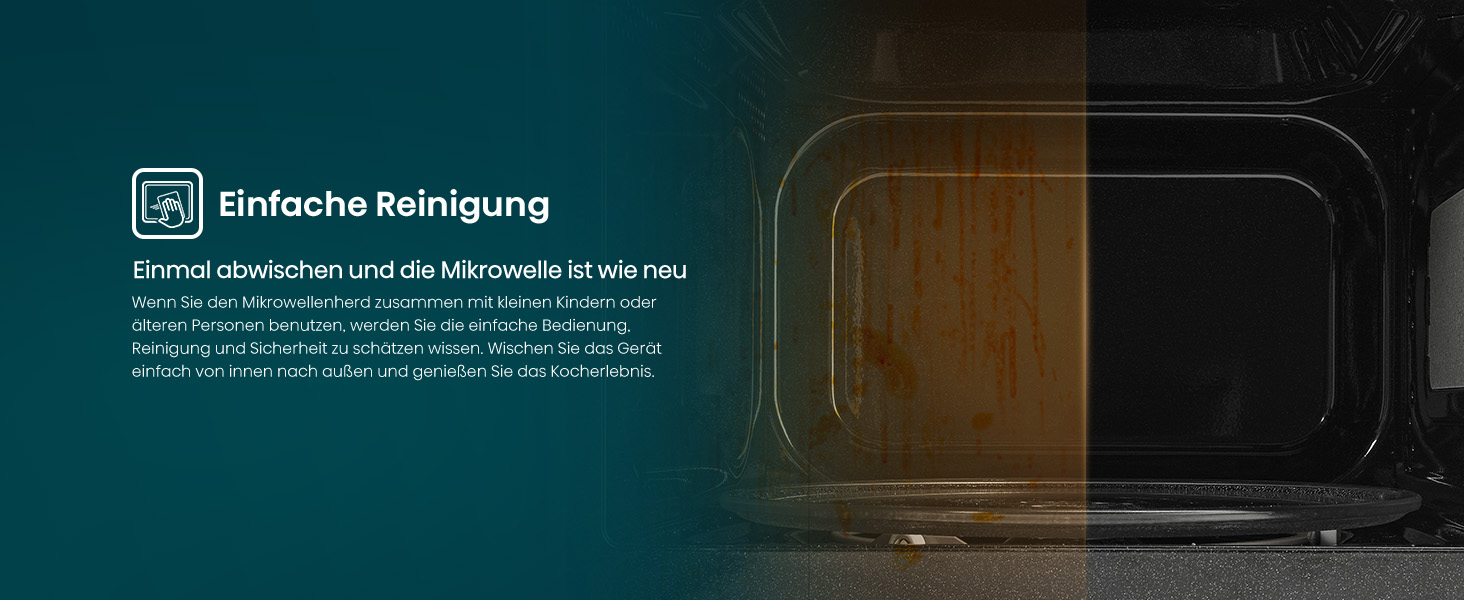 Мікрохвильова піч Hisense H20MOBS4HI 25 л з InverterTech, керамічним покриттям та цифровим керуванням