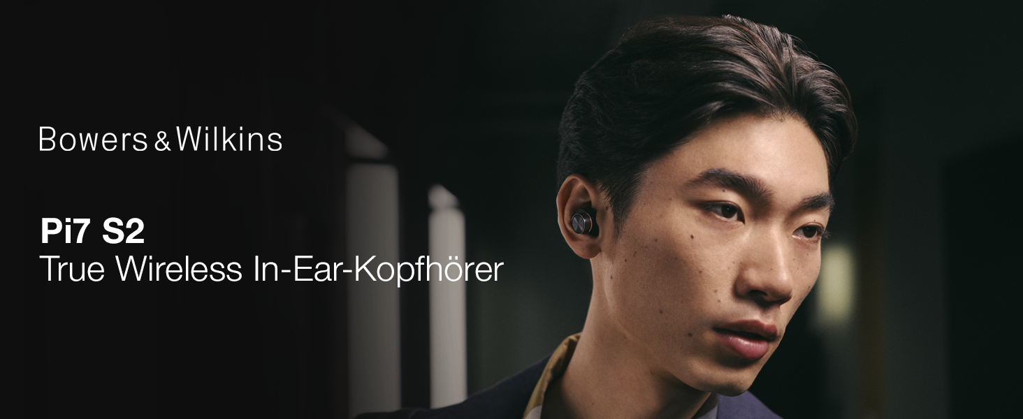 Навушники Bowers & Wilkins Pi7 S2 (2023) бездротові True Wireless з активним шумозаглушенням (ANC), Bluetooth, aptX, мікрофоном, колір Canvas White