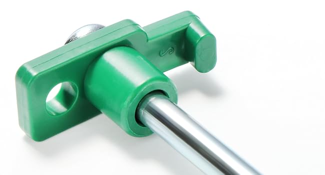 com-four® 48x Tent Stakes from Steel 250mm x Ø 7mm - Long and robust ground stakes with plastic holder - Rock bottom stake for camping and outdoor - ideal for normal and hard ground