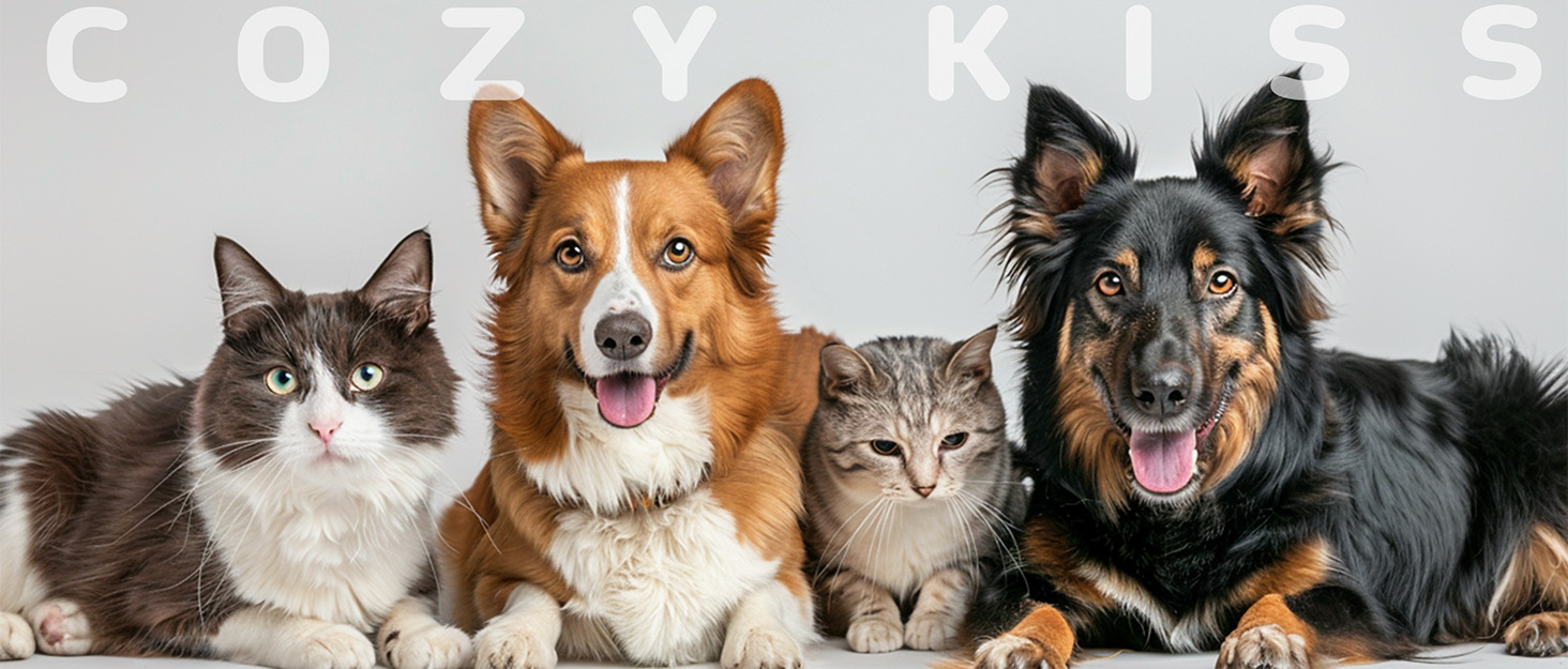 Ортопедичне ліжко для собак COZY KISS, 19 см, водонепроникне, для середніх порід, знімний та праний чохол, протиковзка основа, сіре, L-тип, 107x76x19 см