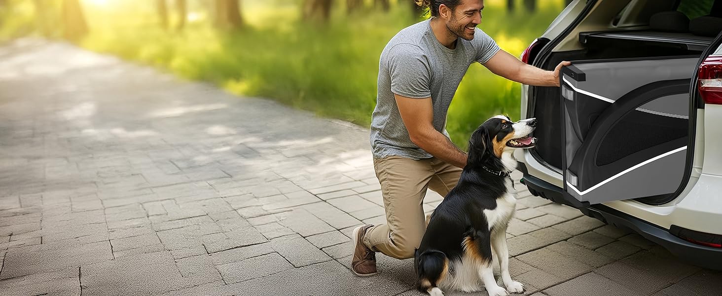 Фаркоп для велосипеда з собакою - Складаний фаркоп для собак до 40 кг з відбивачами, сумісний з електровелосипедами, чорний (сірий)