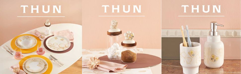 Підставка для зубних щіток THUN Elegance, кераміка, 10,5×8,5×9,3 см
