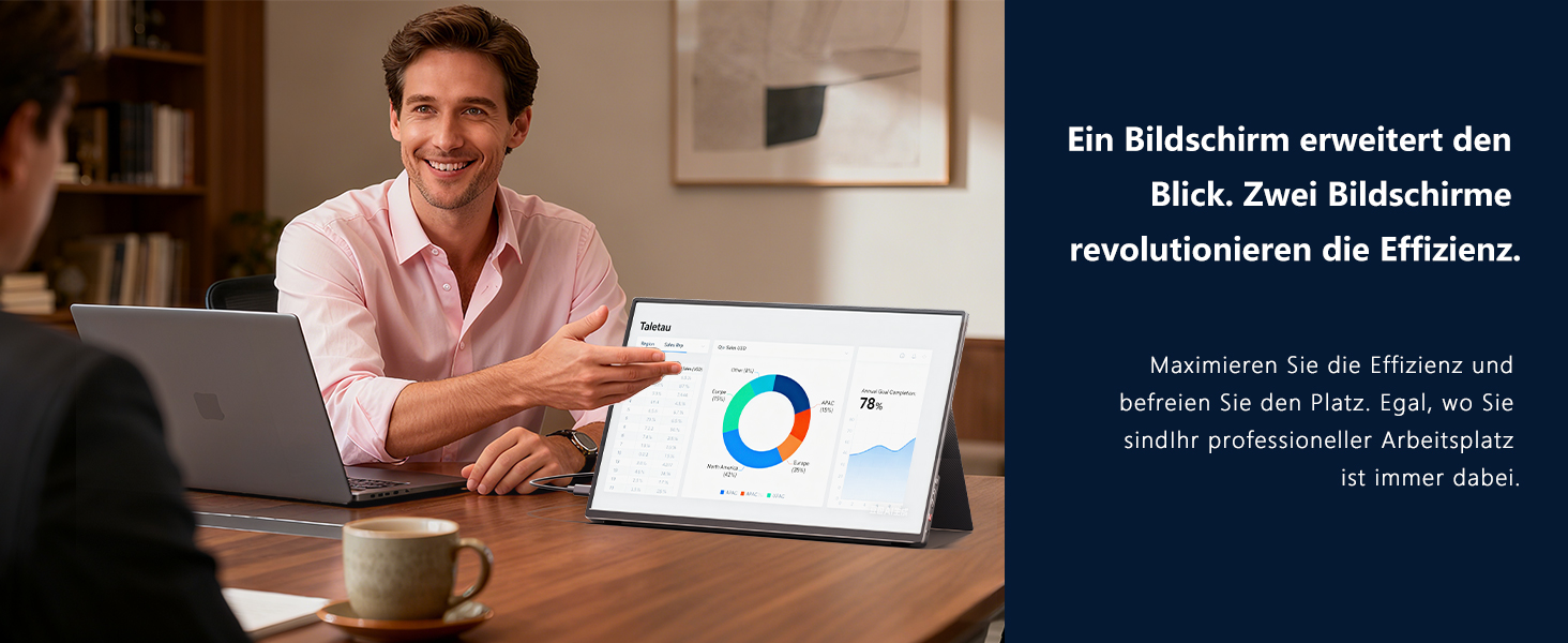 Портативний монітор 16 дюймів 1200P 165Hz 450Nits 100% sRGB з Smart Cover, для ноутбука PC Xbox PS4 PS5 Switch, чорний