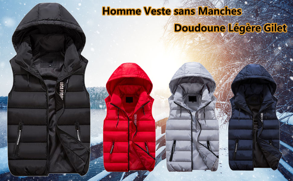 Чоловіча степкова жилетка GIBZ з капюшоном, без рукавів, для спорту та відпочинку, чорна, розмір XXL