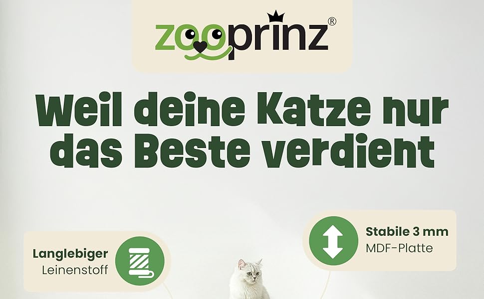 Кігтеточка-будиночок Zooprinz для котів – затишна печера, тепле ліжко для котів, великих котів, ліжко для котів з подушкою, кімнатний будиночок-кігтеточка, притулок та місце для відпочинку (Антрацит, 46 × 41,5 × 60 см)