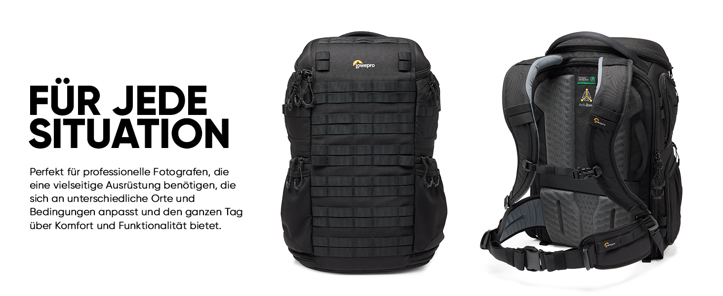 Lowepro ProTactic 350 AW II: Модульний рюкзак для фото- та дронових аксесуарів, сумісний з MacBook 13