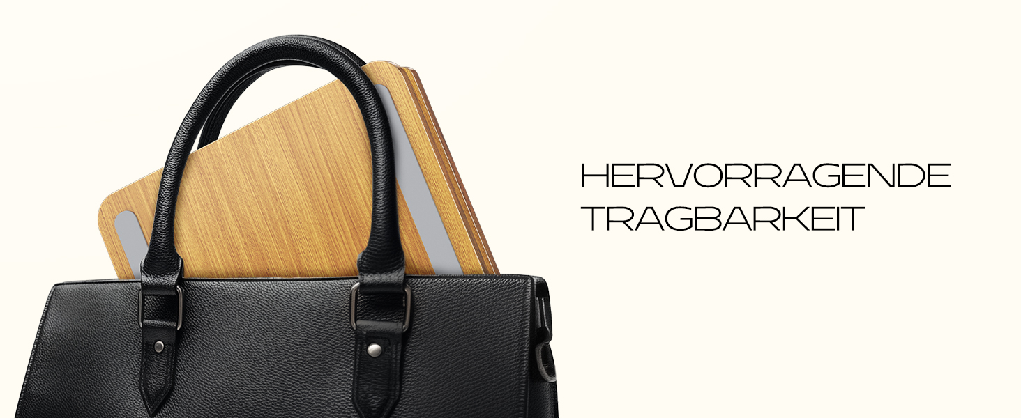 Підставка для ноутбука Holz + Aluminium, регульована, ергономічна, сумісна з MacBook Pro/Air, 10-16