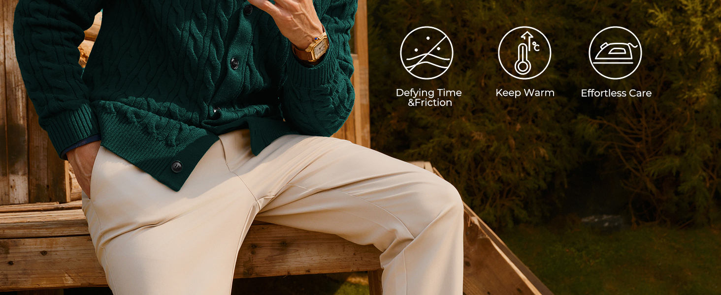 Кардиган чоловічий PJ PAUL JONES з коміром-шарфом, великий в'язання, чорний