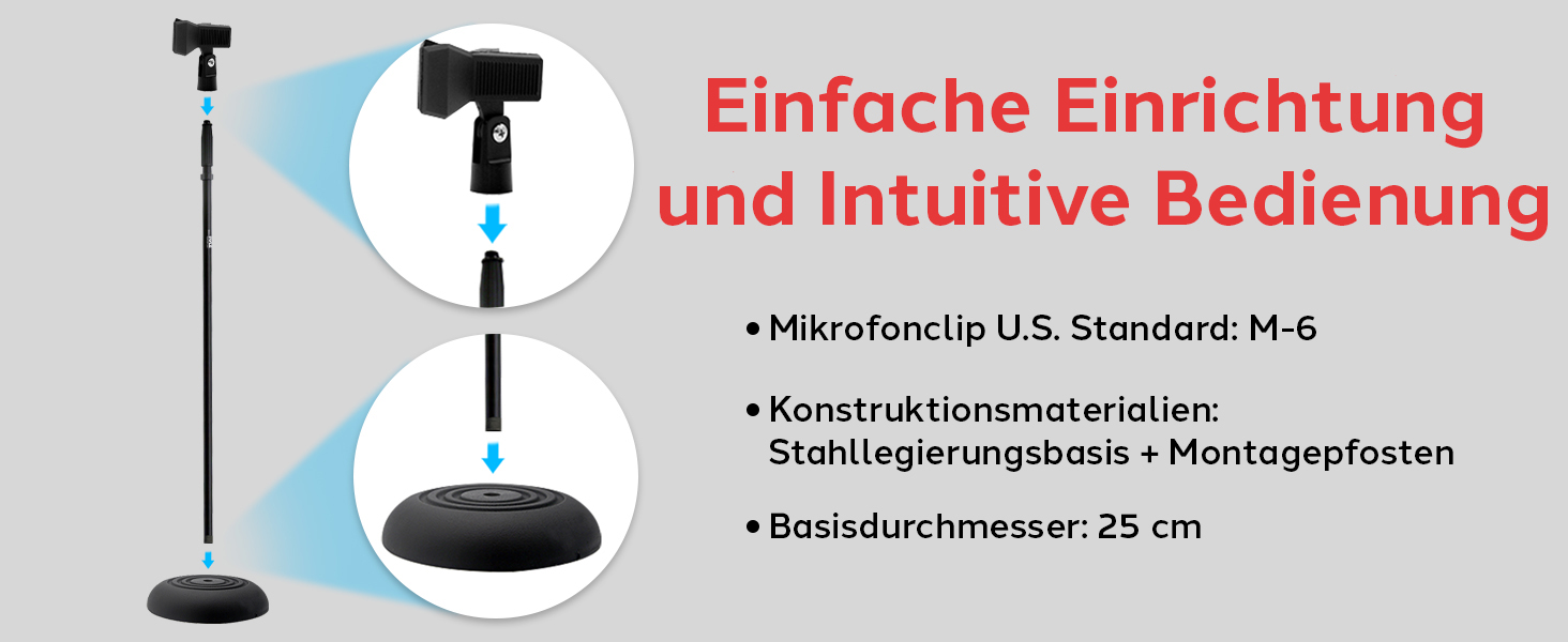 Мікрофонний стійка Pyle – універсальний трипод з регулюванням висоти 85-153 см