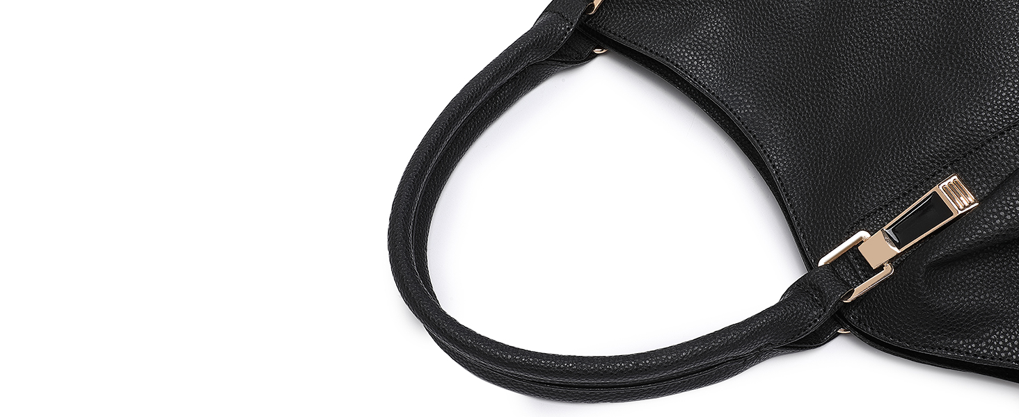 Сумка жіноча Miss Lulu велика шопер-тоут з м'якої PU шкіри бежевого кольору, сумка через плече середнього розміру