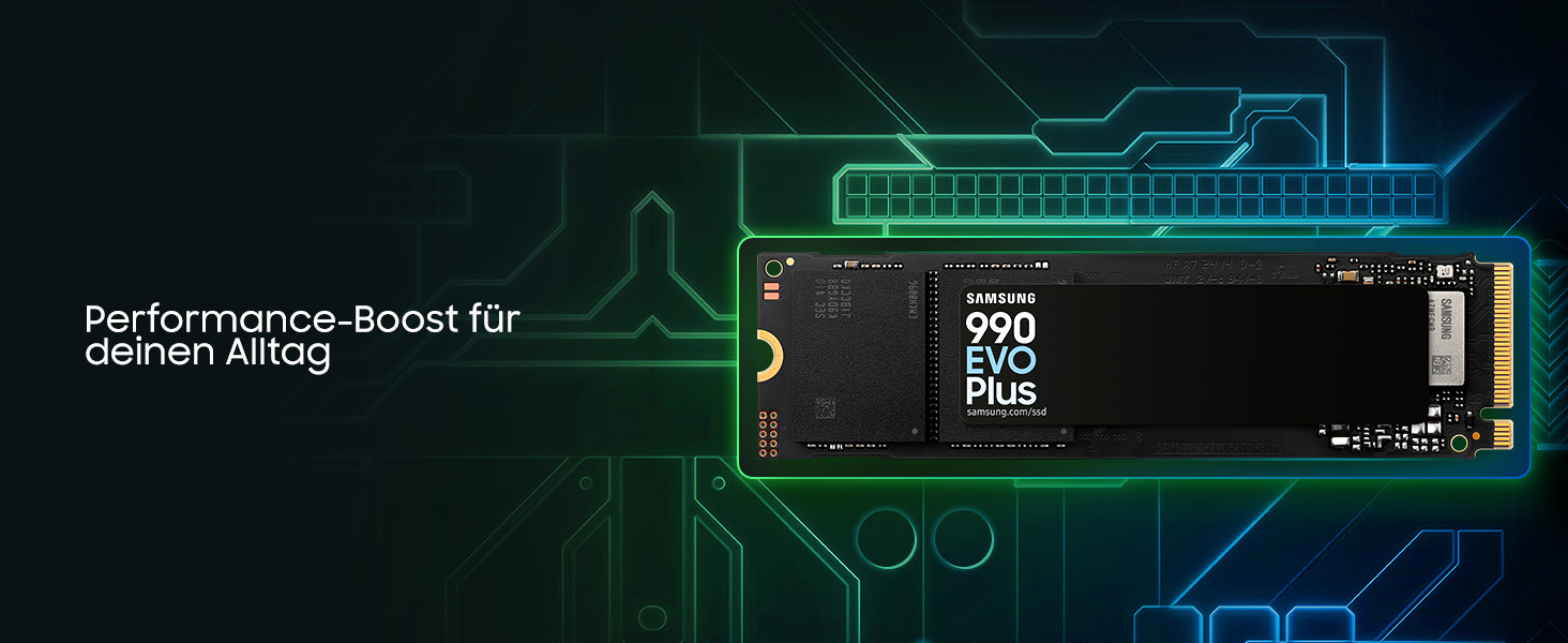 SSD Samsung 990 EVO Plus 1TB NVMe M.2 PCIe 4.0/5.0 - для геймінгу та графіки