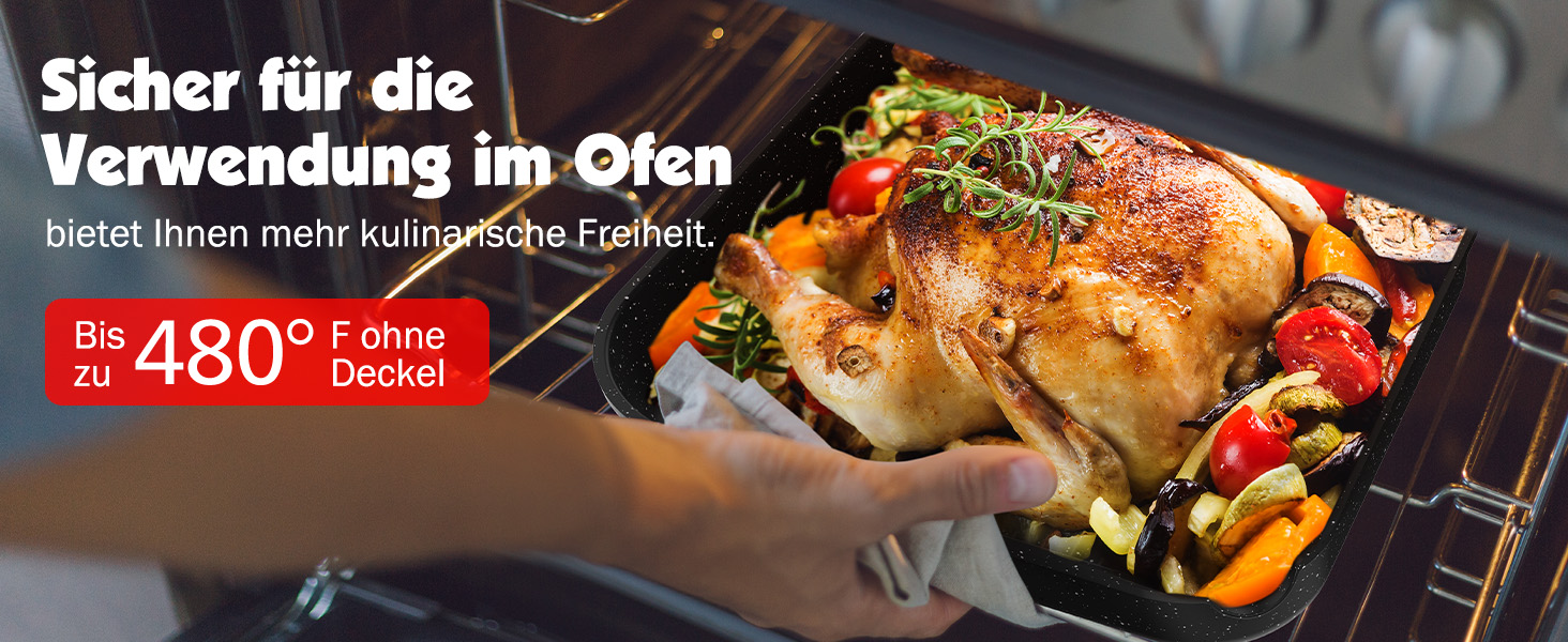 Набір посуду YASHE 21 предмет: каструлі та сковорідки з антипригарним покриттям, знімні ручки, скляні кришки, індукційний, для духовки, стекуваний, білий (сірий)