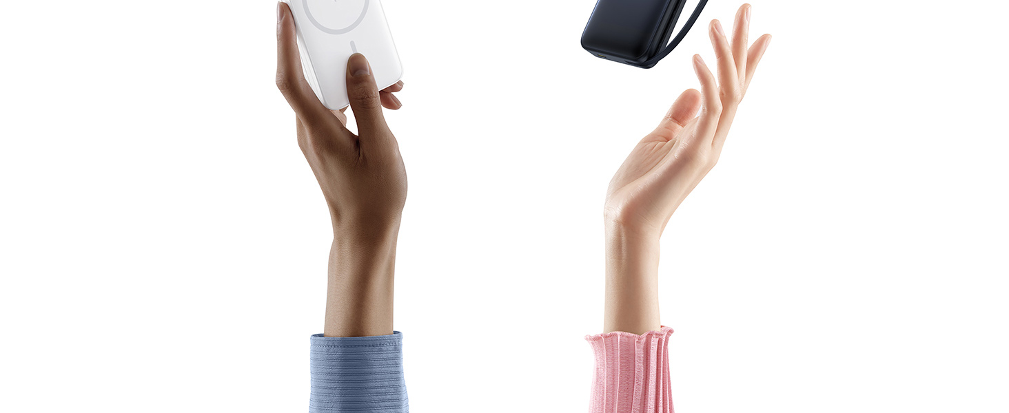 Power Bank Baseus EnerFill MagSafe 10000mAh, 22.5W USB-C, 15W Wireless, для iPhone 17/16/15/14/13/12, сірий