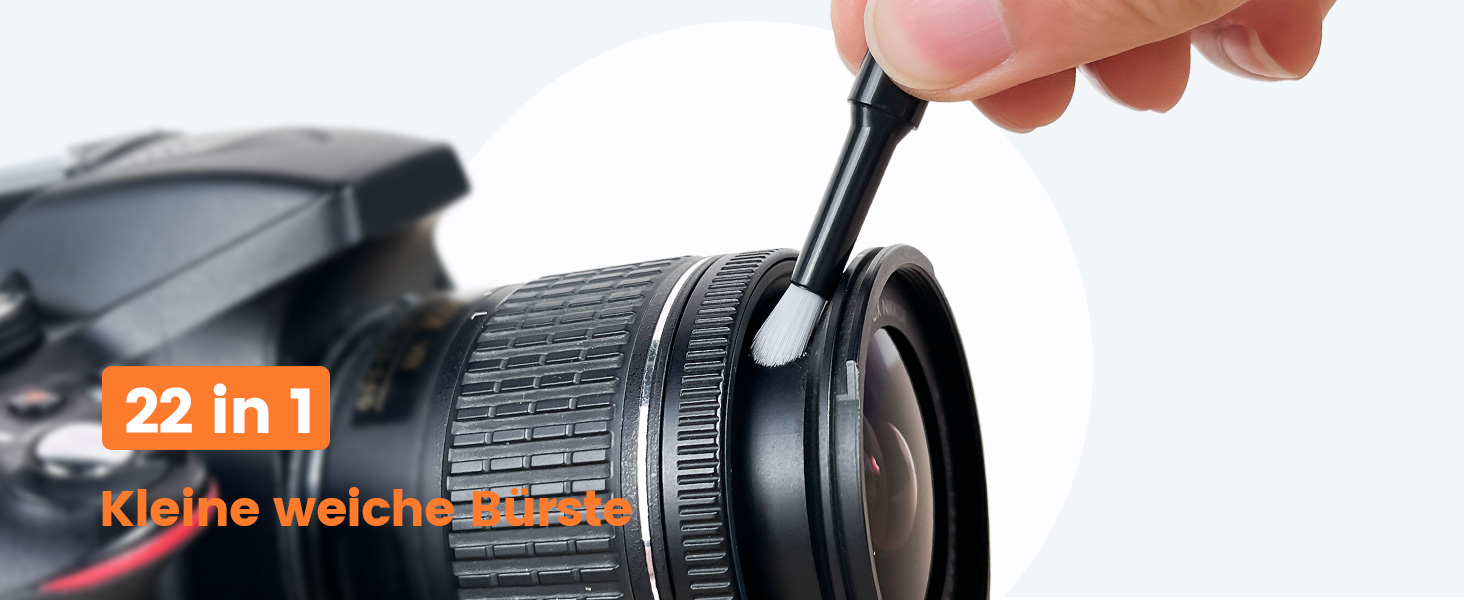 Набір для чищення клавіатури та навушників: 22 в 1. Підходить для AirPods, ноутбуків, моніторів, телефонів.