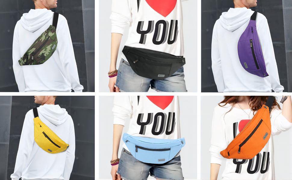 Спортивна поясна сумка на пояс для чоловіків та жінок, водонепроникна, для бігу, кемпінгу, тренувань, велосипеда, рожевого кольору