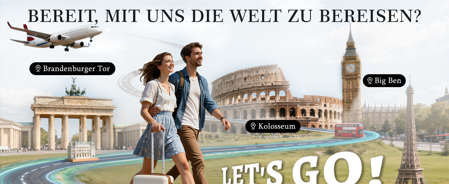 Набір валіз COOLIFE для ручної поклажі (55x35x20cm + 40x25x20cm) з TSA замком, 4 колеса, ABS, жовто-чорний колір