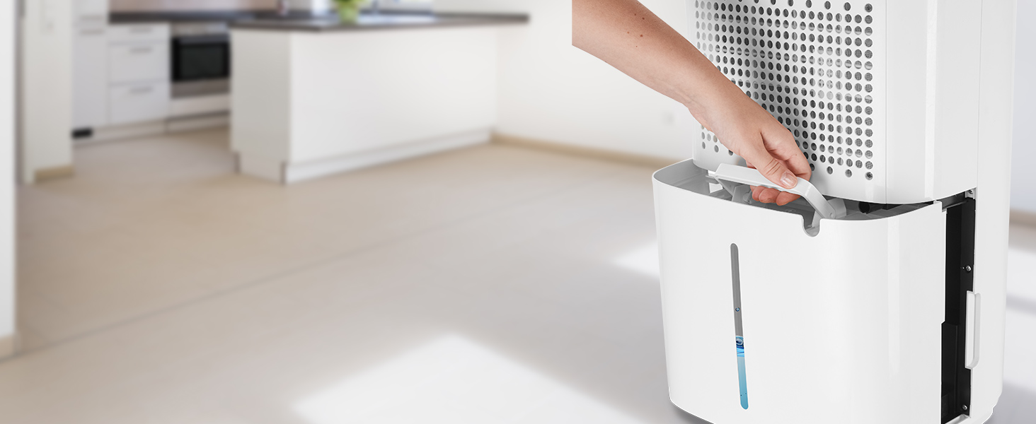 Електричний осушувач повітря MEDION DH10 - 12L, 15м², тихий, з таймером