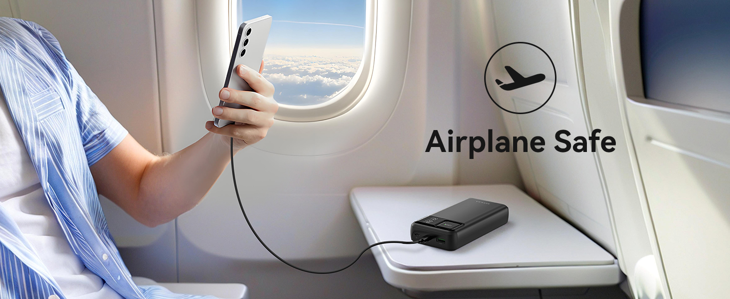 Power Bank Kuulaa 20000mAh з USB-C: Швидка зарядка для iPhone, Samsung та інших