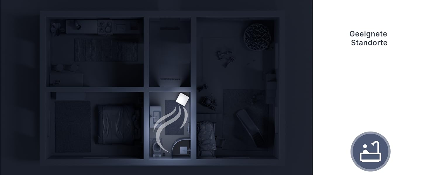 Зволожувач повітря Comedes® Demecto 12 - 12л/24г, тихий, з роликами, для дому та офісу до 25м²