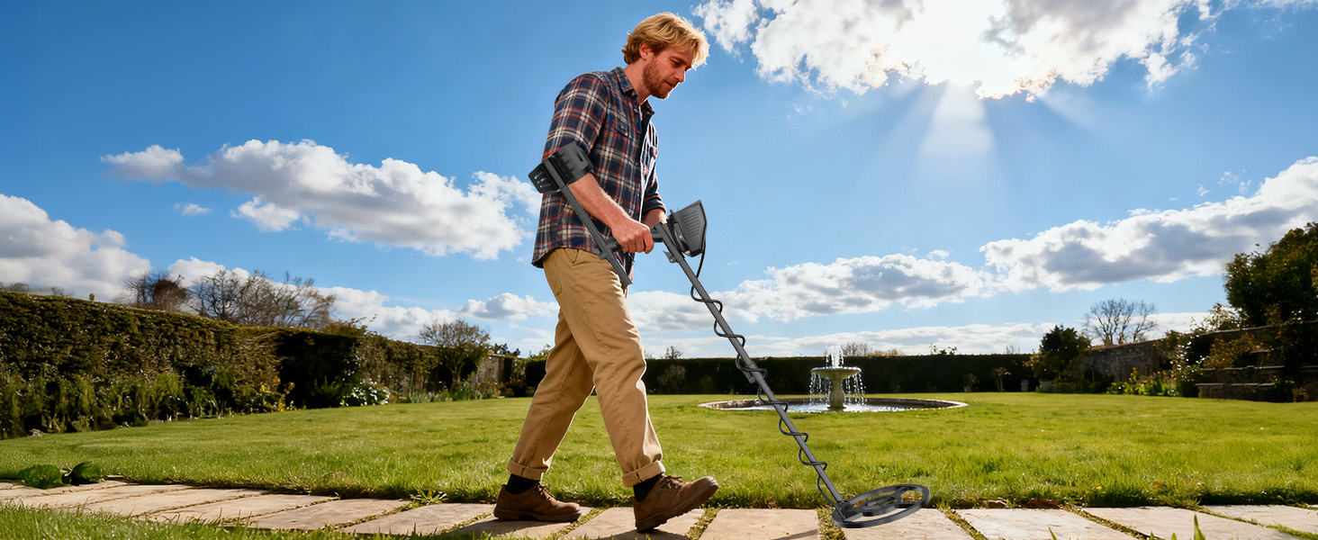 Металодетектор OMMO Pro для дорослих та дітей, USB, водонепроникний, 3 режими, преміум-якість