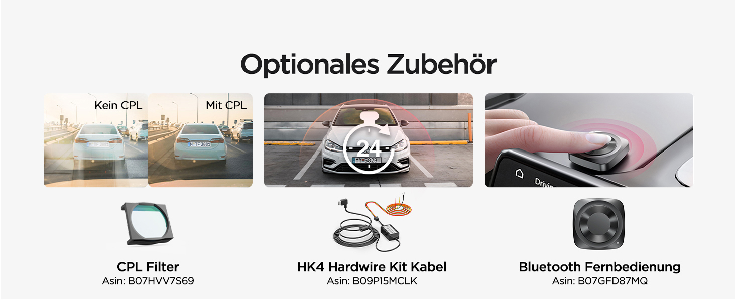 VIOFO A119 Mini 2: Автомобільний відеореєстратор з GPS, 2.7K, Wi-Fi, HDR, нічне бачення STARVIS, голосове керування, 24h паркувальний режим