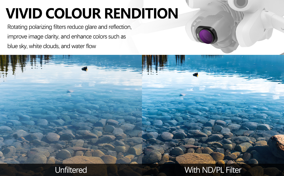 Набір ND фільтрів для DJI Mini 4 Pro - FPVtosky Mini 4 Pro ND Filter Set (6 шт.)