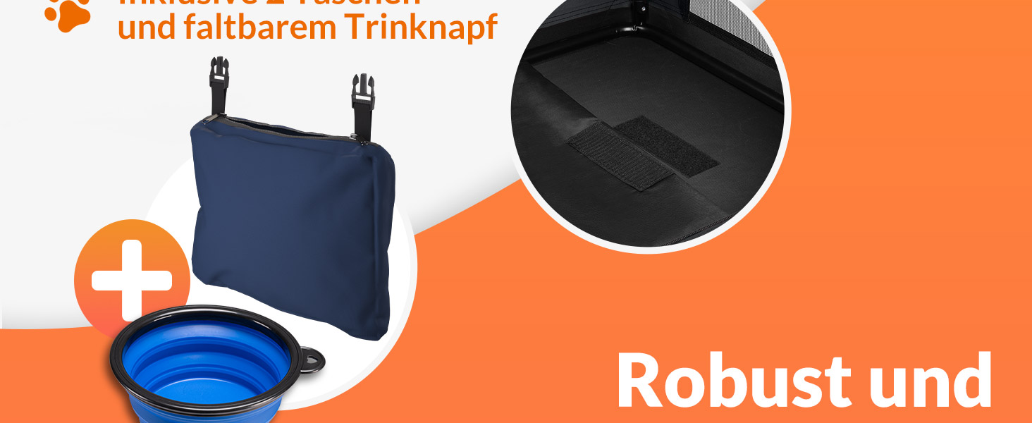 Кія для собак XXL 90x60x66 см, складана, дихаюча, міцна, для транспортування в авто, переноска для домашніх тварин, блакитний колір