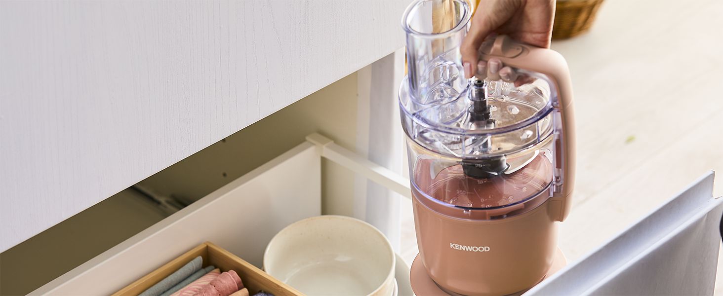 Кухонний комбайн Kenwood MultiPro Go FDP22.130GY, 650 Вт, 1.3 л, Компактний, Багатофункціональний, Синій