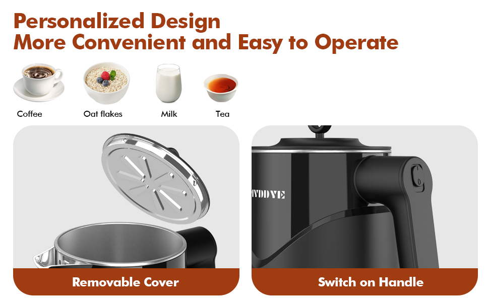 Електричний чайник з нержавіючої сталі 2200W з швидким нагріванням, автоматичним вимкненням, захистом від сухого кипіння, 1.7L, без BPA, без контакту з пластиком, тихий, чорний