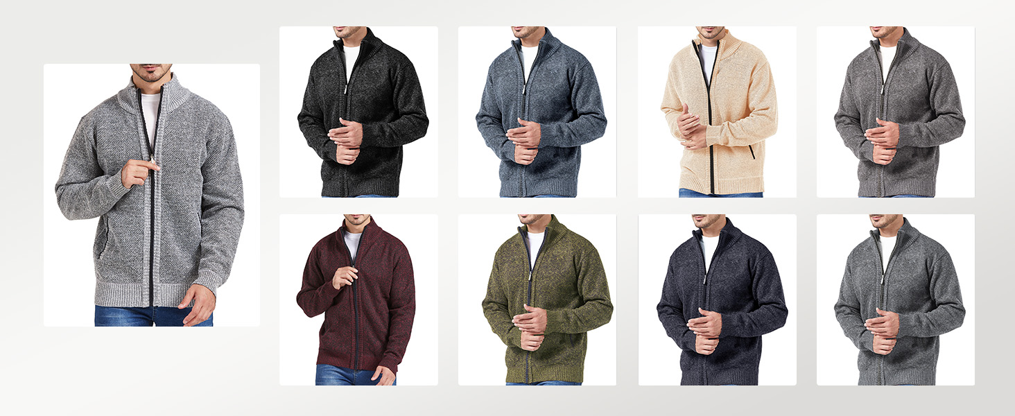 Чоловіча кардиган-кофта з флісу GLESTORE, сірий світлий, для стильного образу